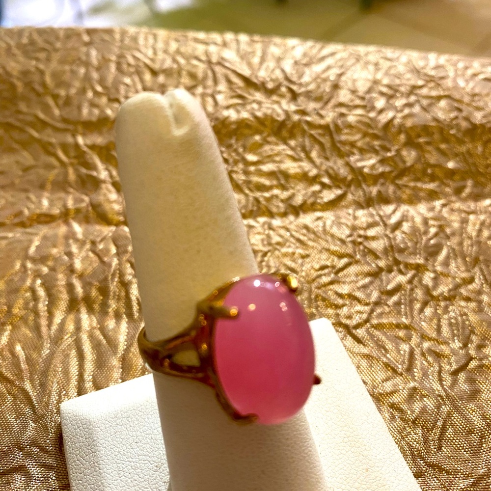 PINK QUARTZ RING - Picture 2 of 5